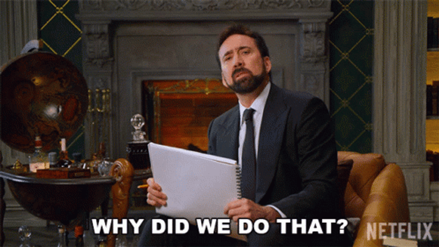 Did I Do That Nicolas Cage GIF
