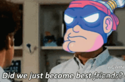 Did We Just Become Best Friends Graveyard Falls GIF