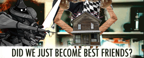 Did We Just Become Best Friends Sanford Deimos GIF