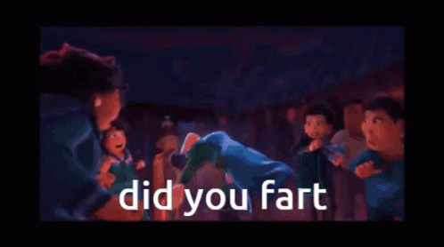 Did You Fart Noises GIF