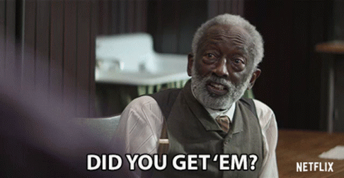 Did You Got Them Gottem Garrett Morris GIF