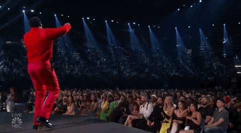 Diddy Inviting Audience Participation GIF