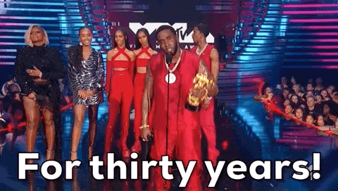 Diddy Party At The Mtv Music Awards GIF
