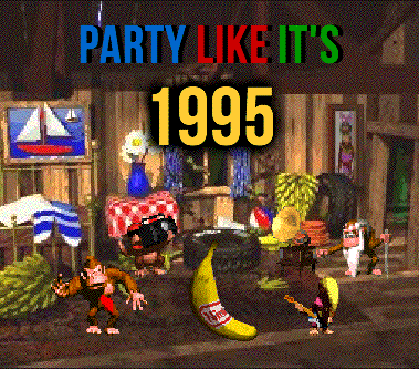 Diddy Party Donkey Kong Country GIF
