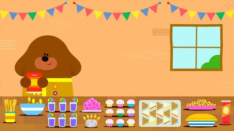 Diddy Party Hey Duggee GIF