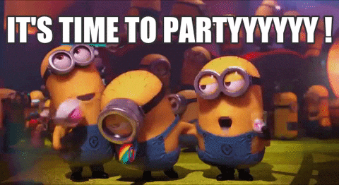Diddy Time To Party Minions GIF