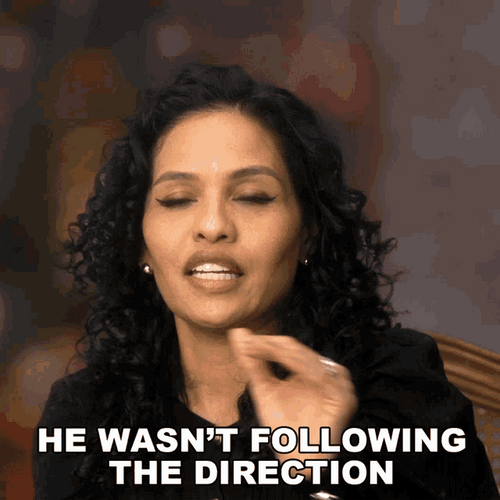 Didn't Follow The Direction Melissa Beck GIF
