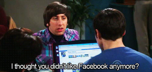 Didn't Like Social Media Facebook Anymore GIF