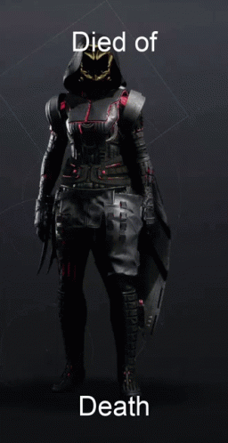 Died Of Death Video Character Meme GIF