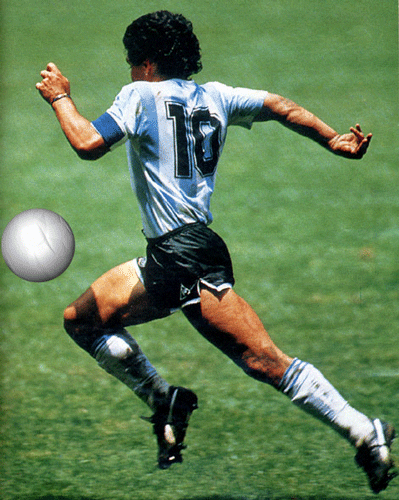 Diego Maradona Argentine Professional Football GIF