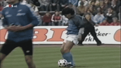 Diego Maradona Ball Tossing Exhibition GIF