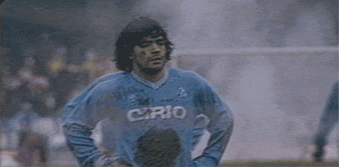 Diego Maradona Free Kick Score GIF