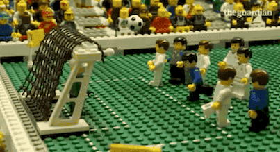 Diego Maradona Lego Gameplay GIF