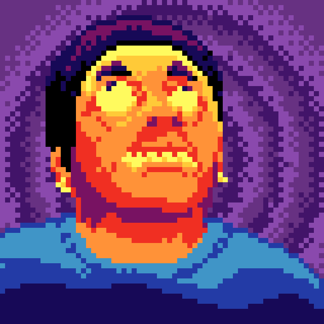 Diego Maradona Rolling Eyes Pixel Art GIF