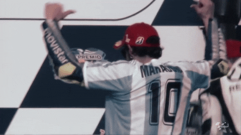 Diego Maradona Showing Off Jersey Name GIF