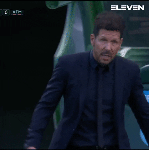 Diego Pablo Simeone Coaching GIF