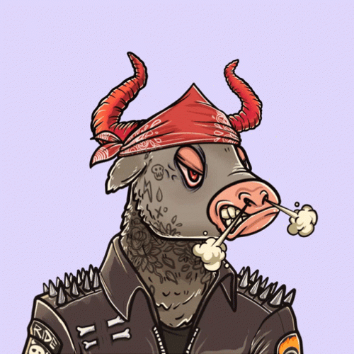 Different Cartoon Faces Of Bull GIF