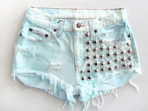 Different Denim Short Slideshow GIF