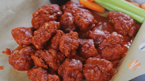 Different Flavors Of Chicken Wings GIF