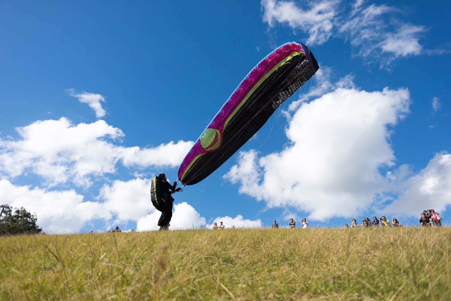 Different Instances Of Paragliding GIF