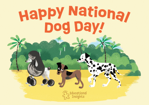 Different Kinds Of Dogs Happy Dog Day GIF