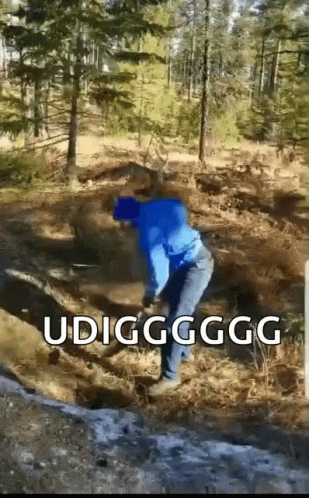 Digging On Hike GIF