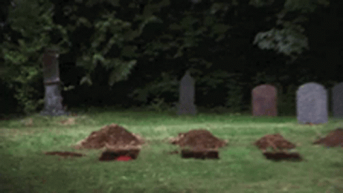 It Clown Digging GIF