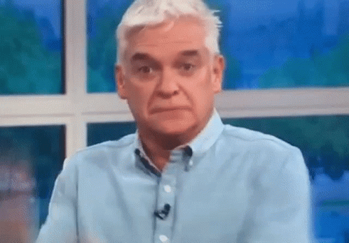 Phillip Schofield Digging Motion GIF