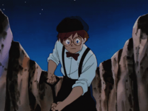 Nadia The Secret Of Blue Water Digging GIF
