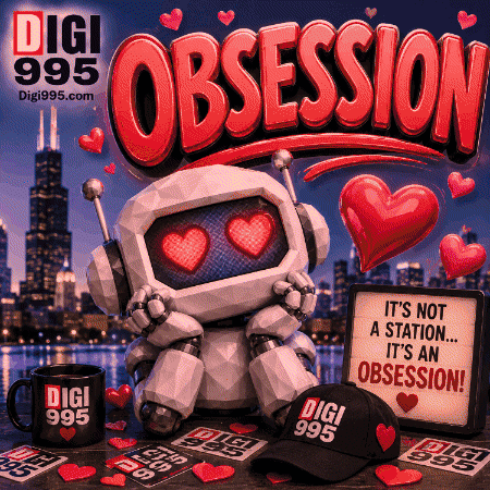Digi 985 Obsession Robot and Hearts