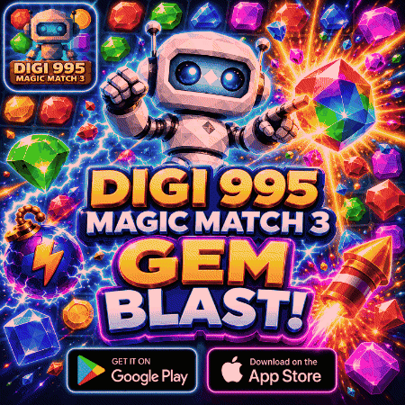 Digi 995 Magic Match 3 Gem Blast