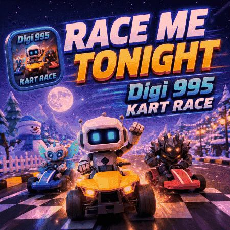 Digi 999 Kart Race Advertisement