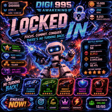 Digi995 Awakening Poster GIF