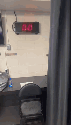 Digital Clock Saying 0.0
