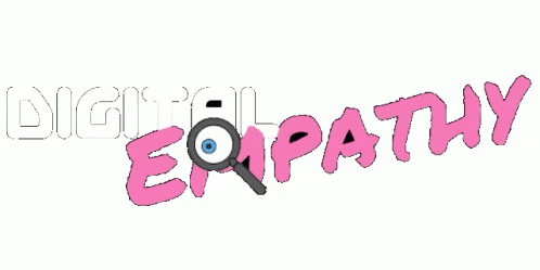 Digital Empathy Text With Heart GIF