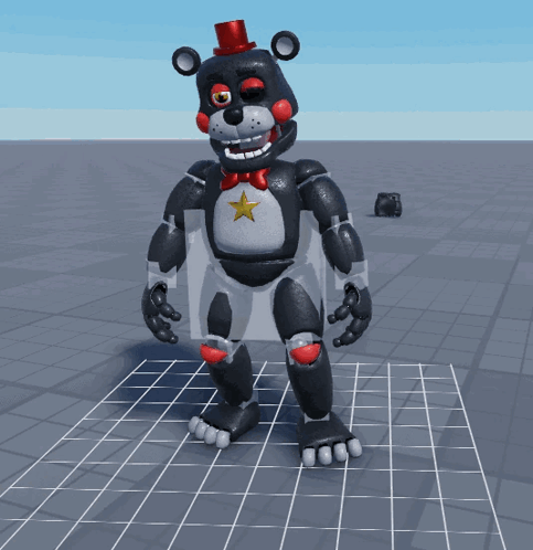 Digital Freddy Fazbear Meme Dancing GIF