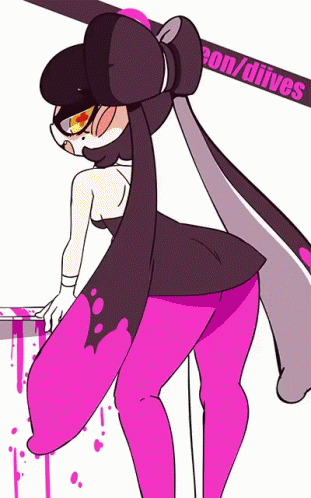 Diives Callie Splatoon Dance Shake GIF