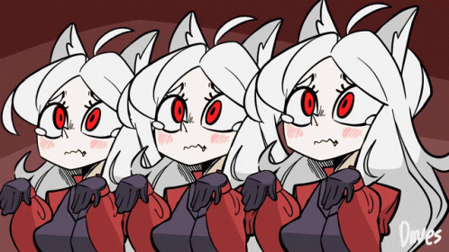 Diives Cerberus Spank Triplets GIF