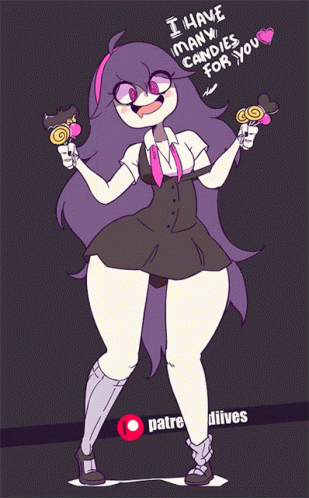 Diives Mikan Tsumiki Danganronpa Candies GIF