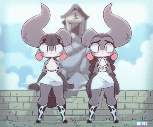 Diives Xingzuo Temple Moomoo Dance GIF