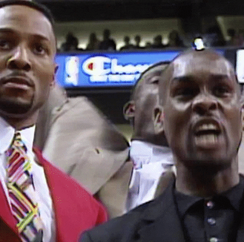 Dikembe Mutombo Excited All Star GIF