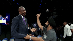 Dikembe Mutombo Lets Go Lol GIF