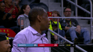 Dikembe Mutombo Surprised What Just Happened GIF