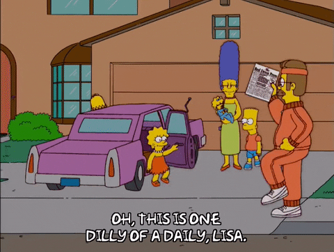 Dilly Dilly Lisa Simpson GIF