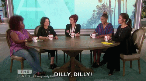 Dilly Dilly The Talk Hosts Sarah Gilbert GIF