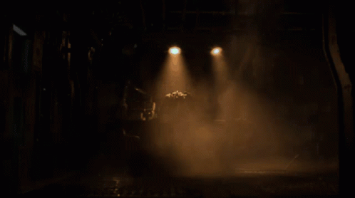 Dimly Lit Room With Lights On