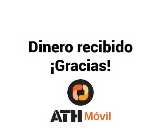 Dinero Recibido and Gracias Sign
