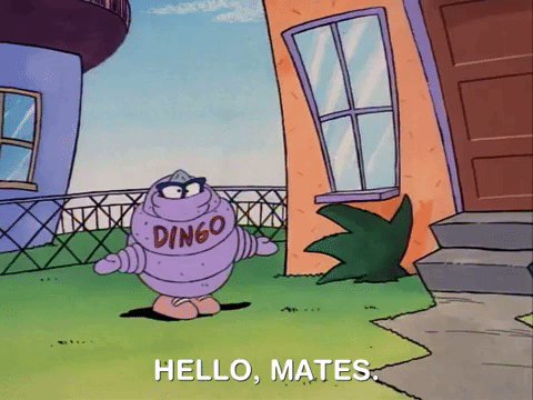 Dingo Come To Beat You Up GIF