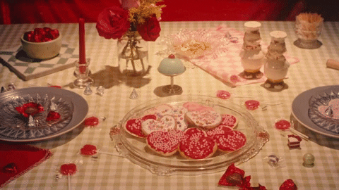 Dinner Date Happy Valentine's Day Son GIF
