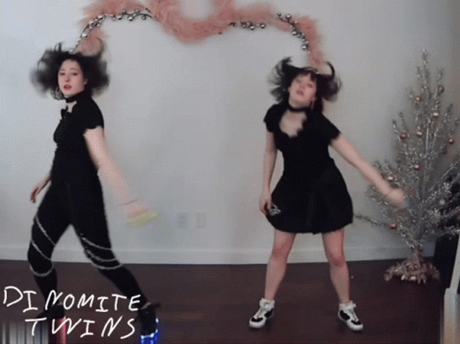 Dinomite Twins Dancing GIF